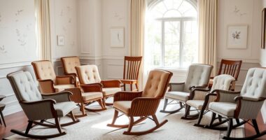 luxury nursery rocking chairs