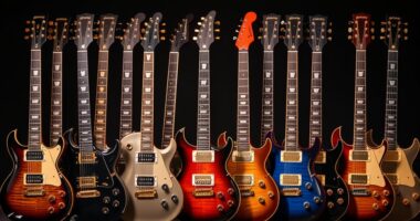 luxury power electric guitars