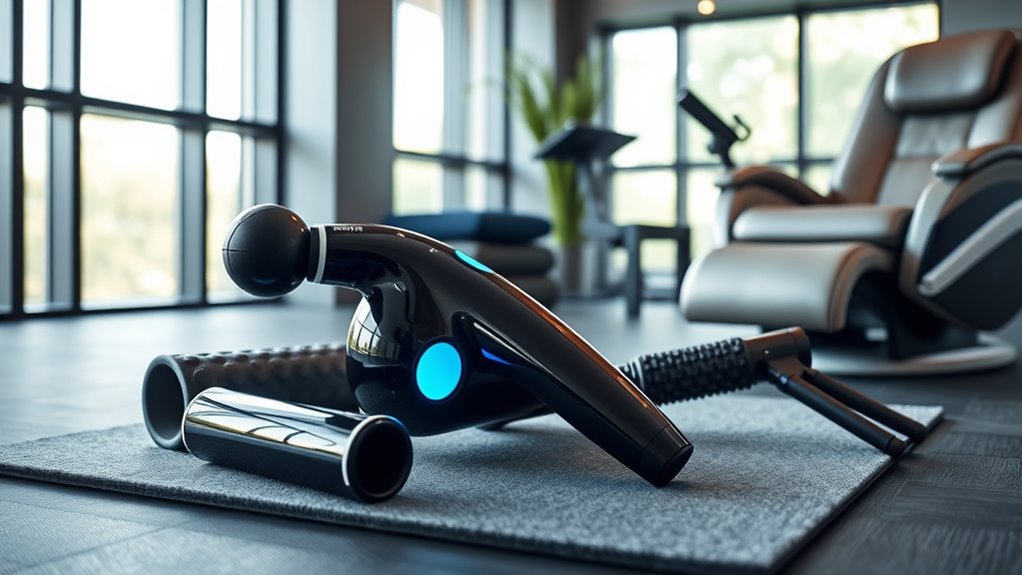 luxury recovery massage devices