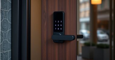 luxury smart door lock options