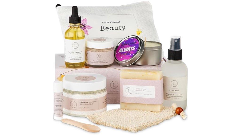 luxury spa gift set