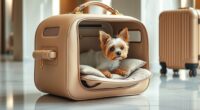 luxury travel dog carriers