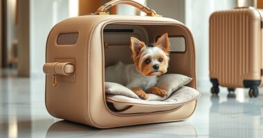 luxury travel dog carriers