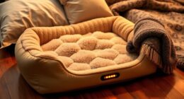 luxury warm pet bedding