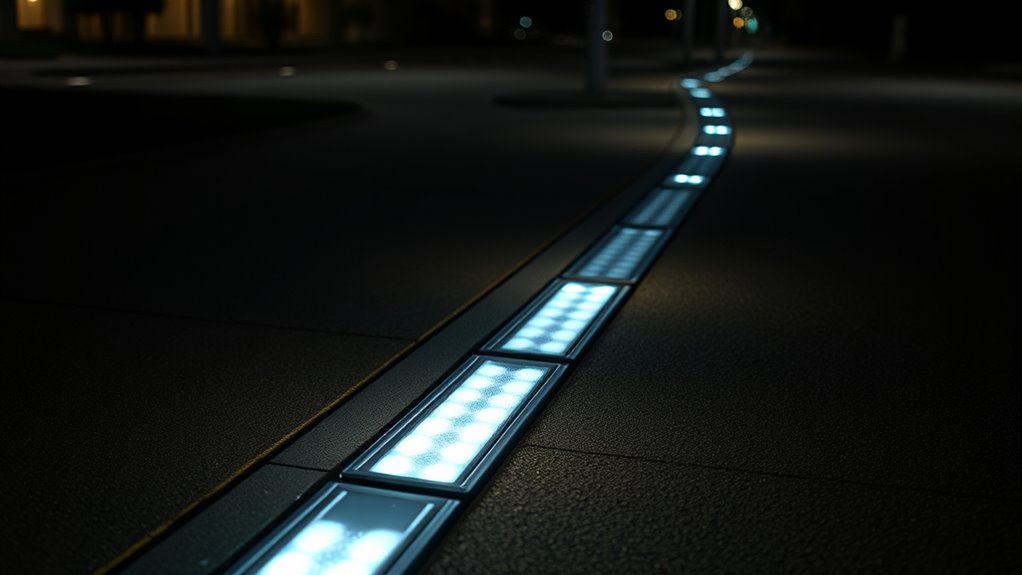 markers enhance night safety