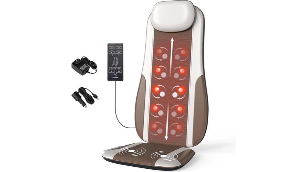 massage with heat vibration