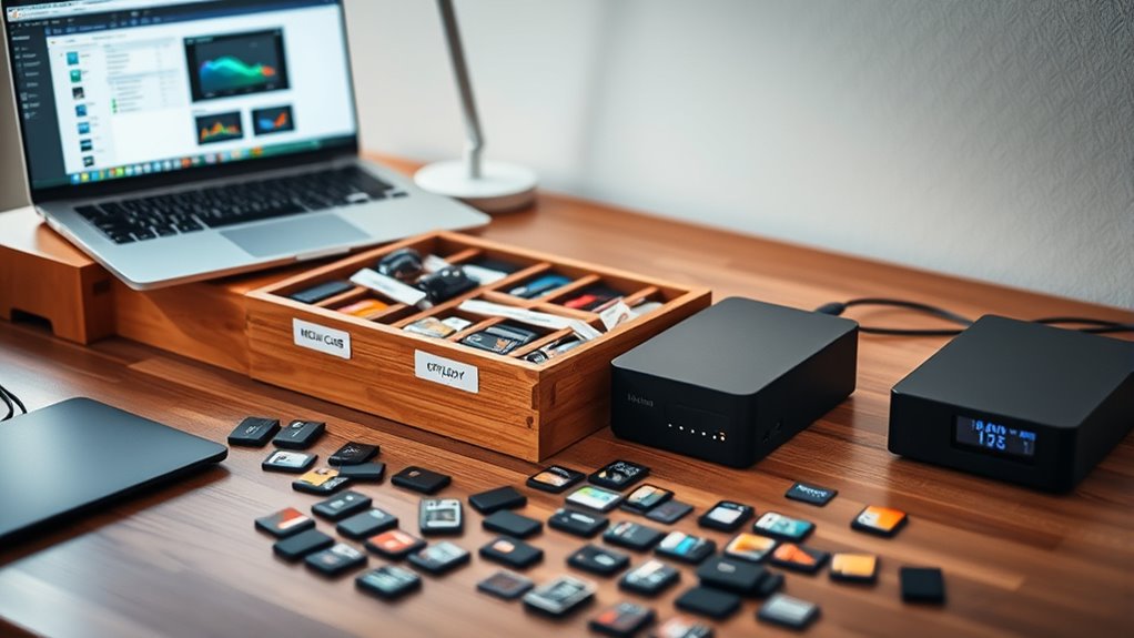 media management and storage