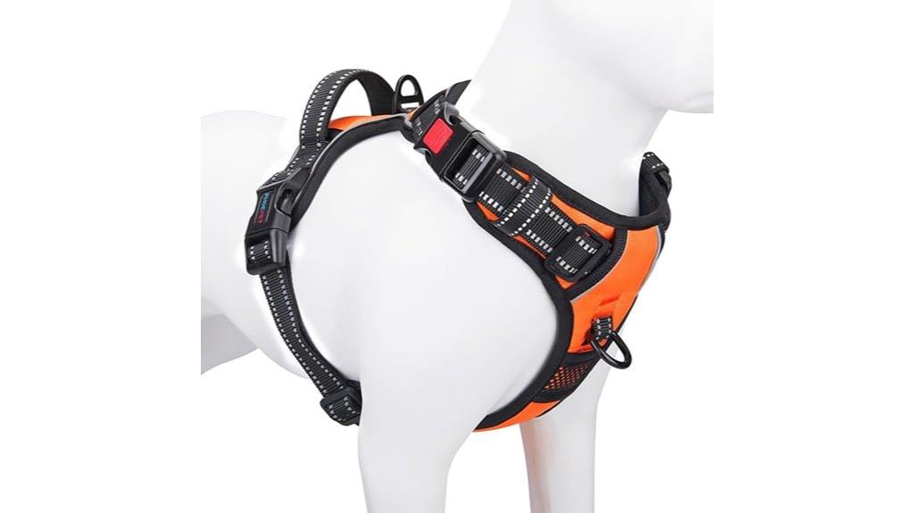 medium dog harness with handle
