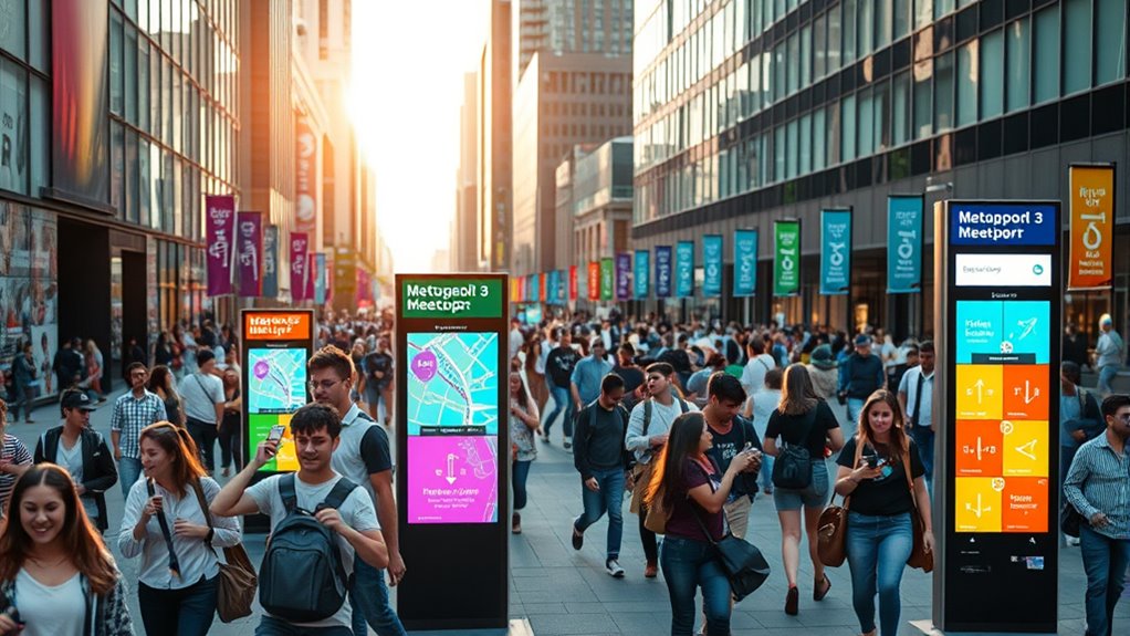 meet up locations and navigation tools