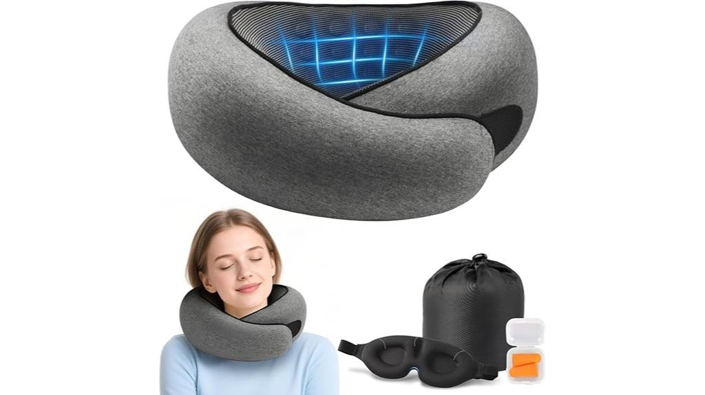 memory foam travel comfort