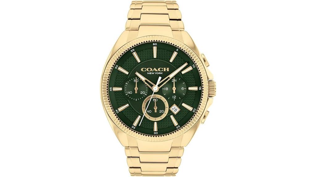 men s coach chronograph watch