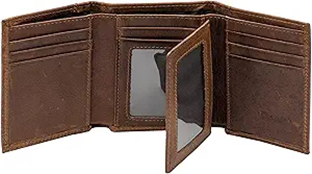 men s rfid leather wallet