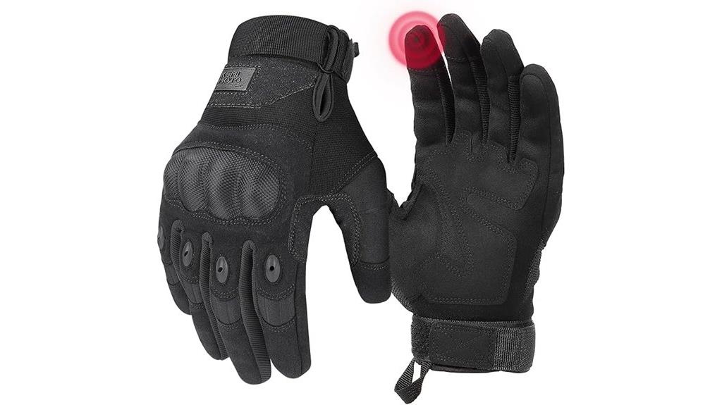 men s tactical glove protection