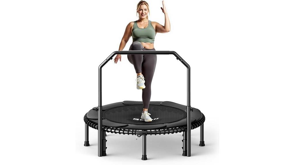 mini rebounder trampoline sizes
