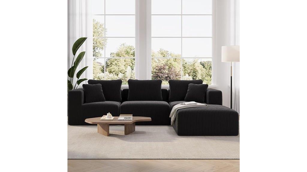 modular 3 seater sofa