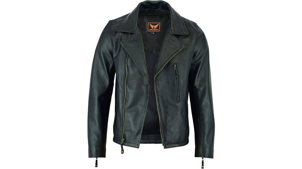 motorcycle leather jacket