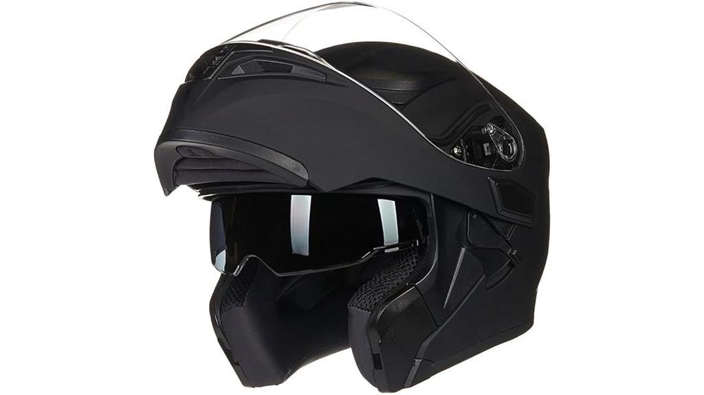 motorcycle modular flip up helmet