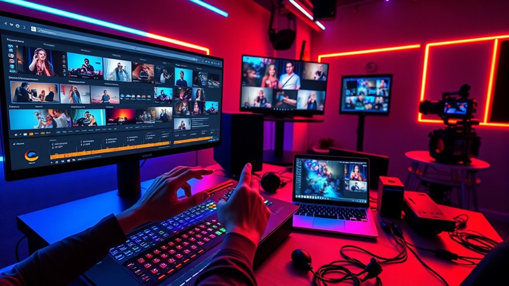 multi cam festival editing process