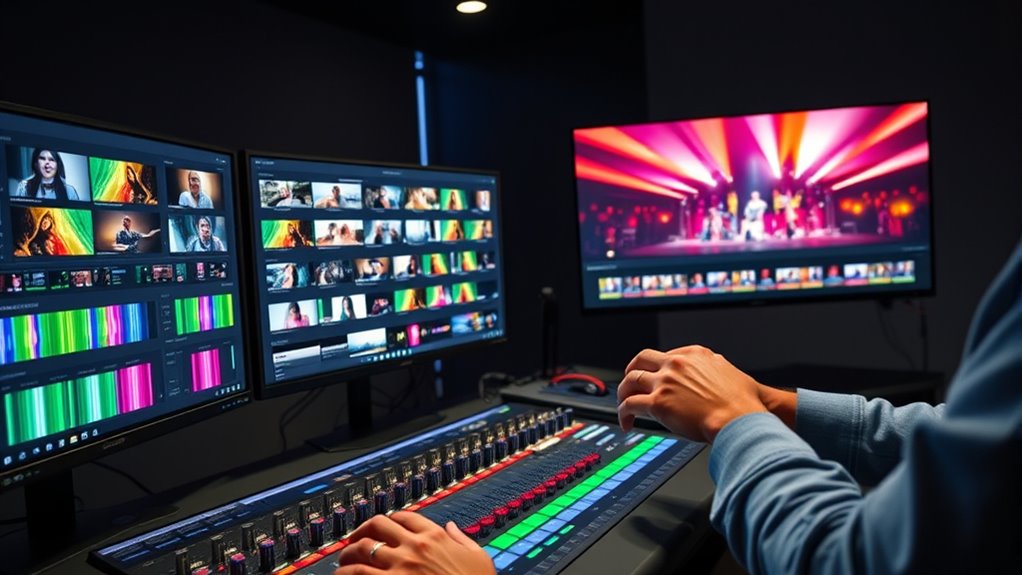 multi cam festival editing process