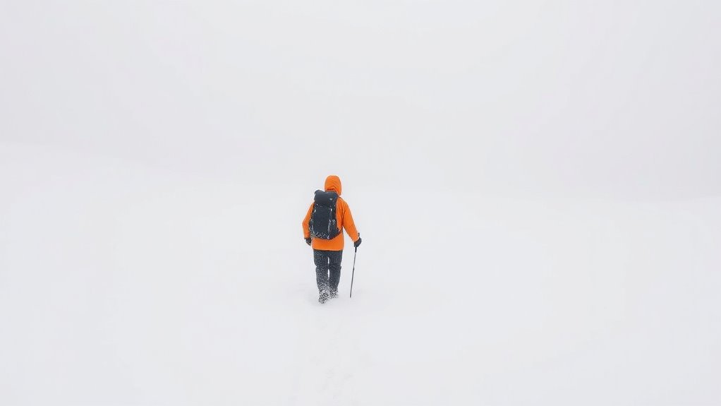 navigating in whiteout conditions