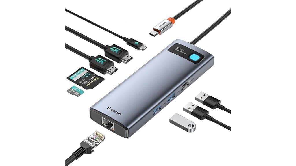 nine in one usb hub