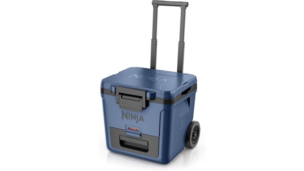 ninja frostvault cooler wheels