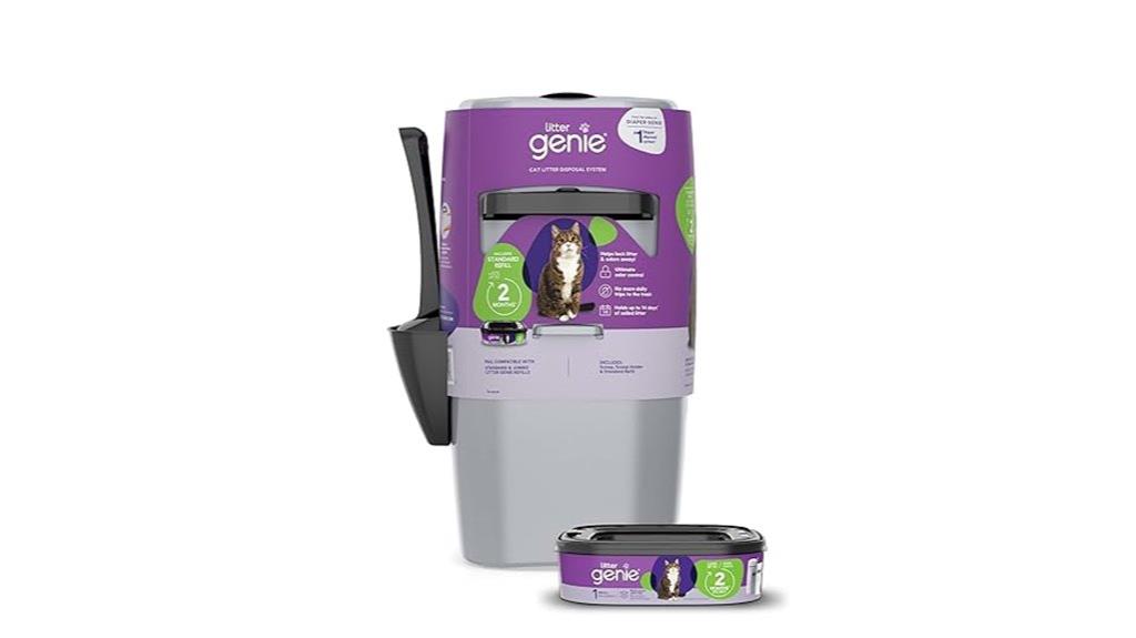 odor control litter pail