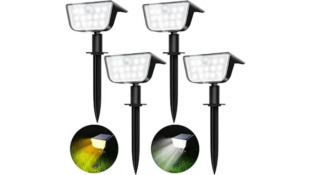 outdoor solar motion lights