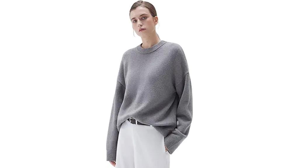 oversized cashmere sweater women