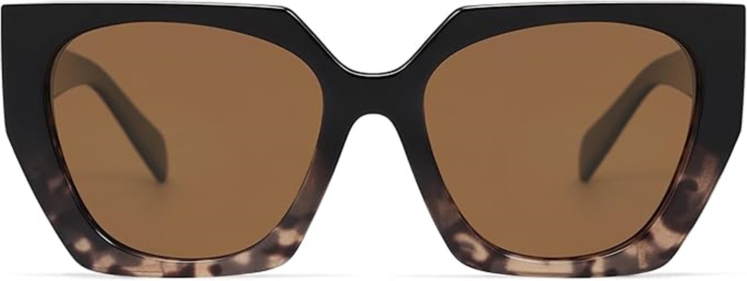 oversized women s polarized sunglasses