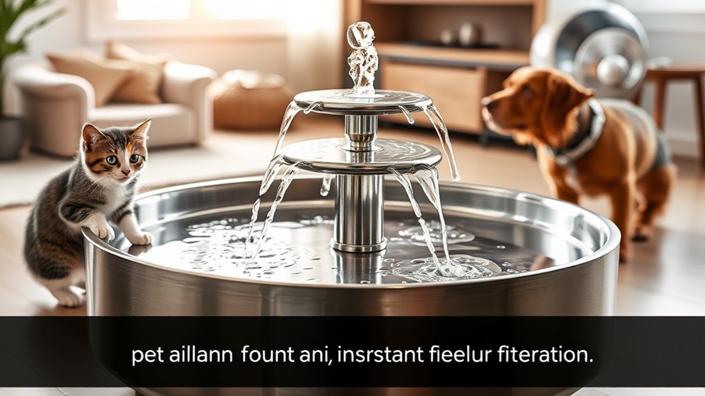 pet fountain selection criteria