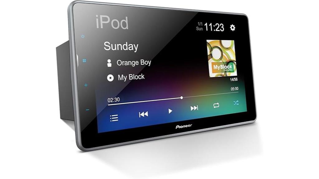 pioneer 9 inch touchscreen stereo