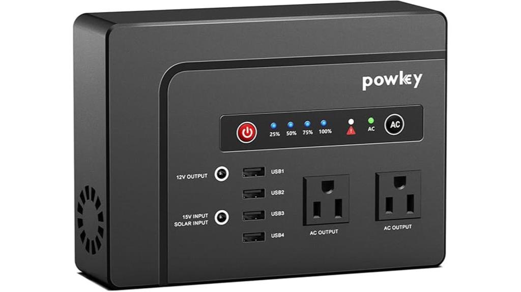 portable 200w solar backup