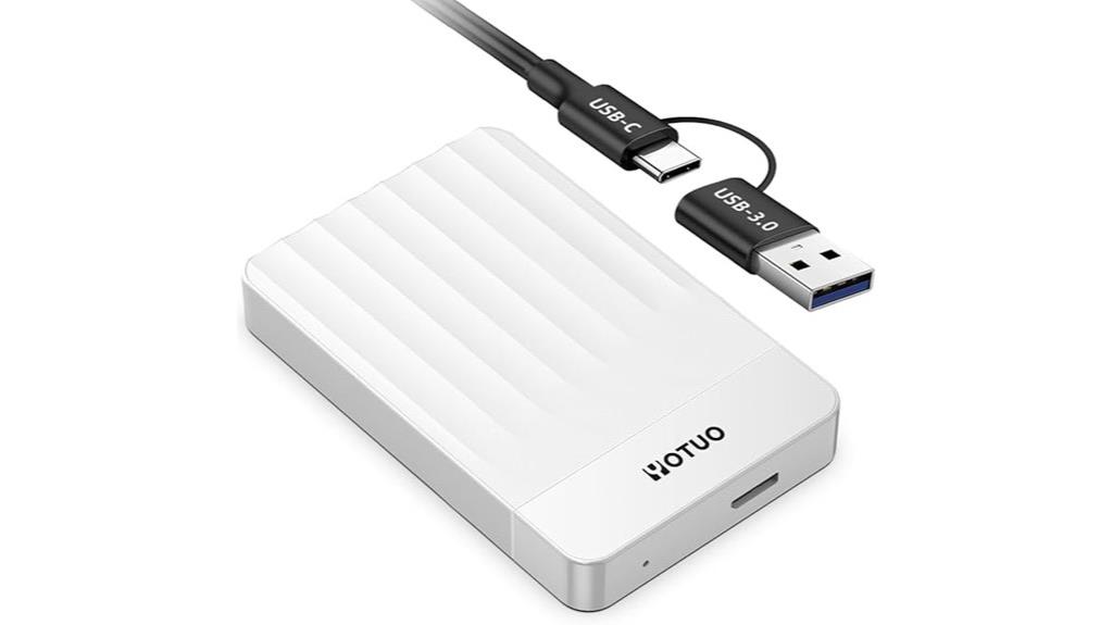 portable 320gb external drive