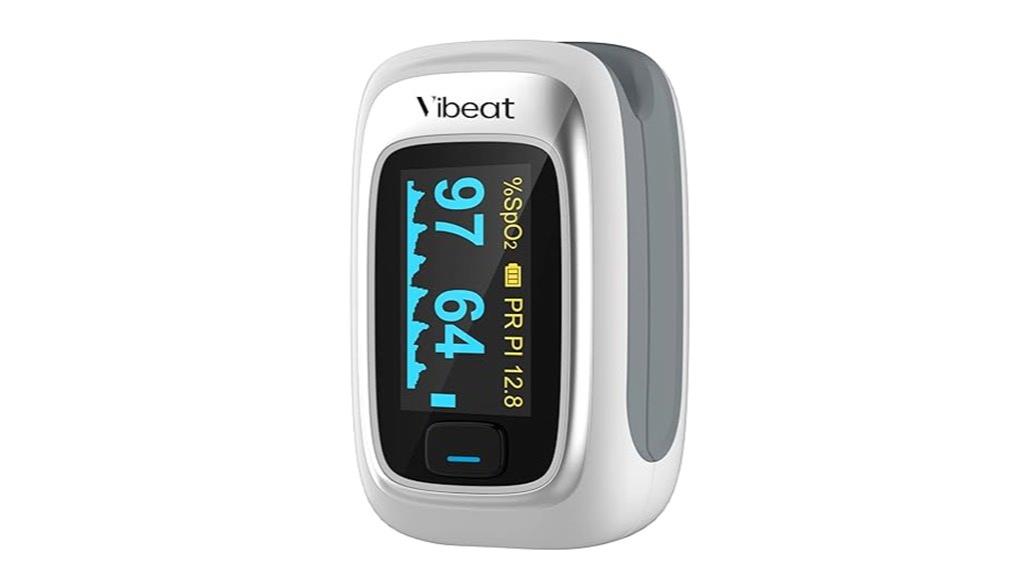 portable finger pulse oximeter