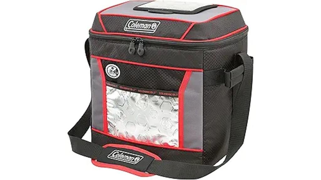 portable insulated cooler bag