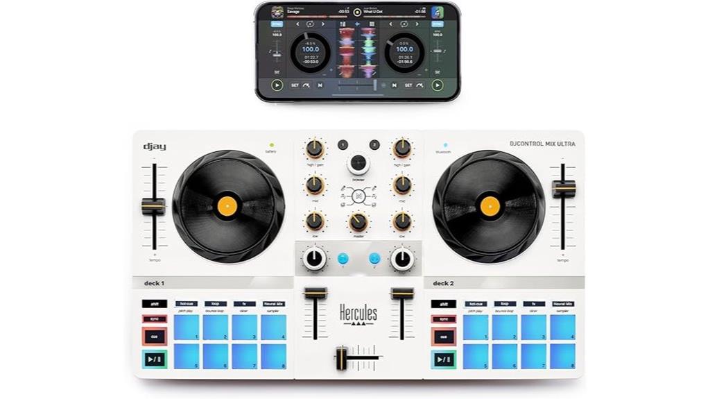 portable smartphone dj controller