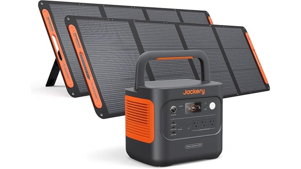 portable solar power station