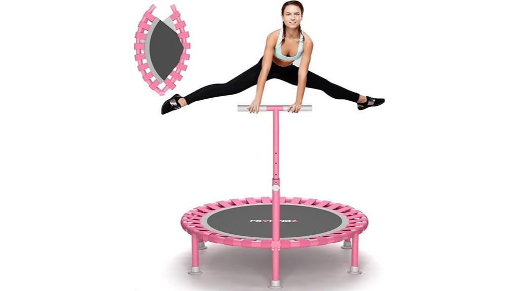 portable t shaped trampoline