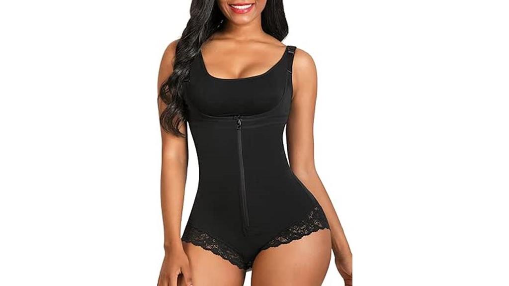 postpartum tummy control bodysuit
