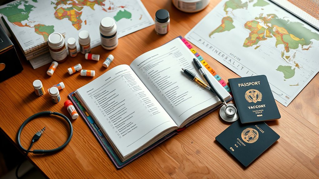 pre trip health and documentation