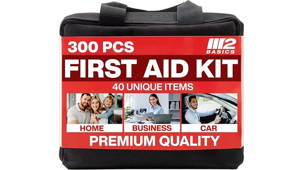 premium 300 piece first aid
