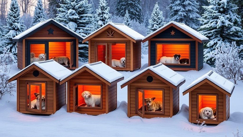 premium heated outdoor pet houses