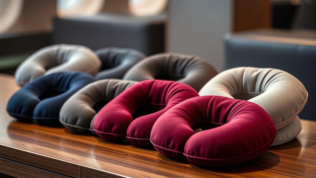 premium travel neck pillows