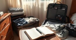 prepare for departure tomorrow