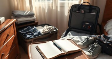 prepare for departure tomorrow