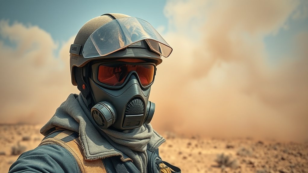 protect eyes and lungs