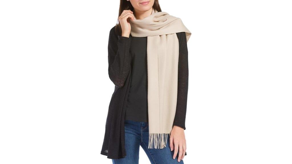 pure cashmere winter scarf