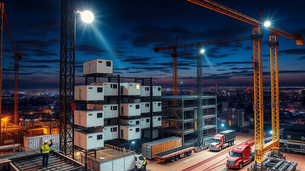 rapid construction and setup