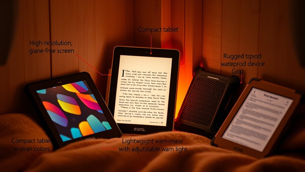 reading comfort and durability